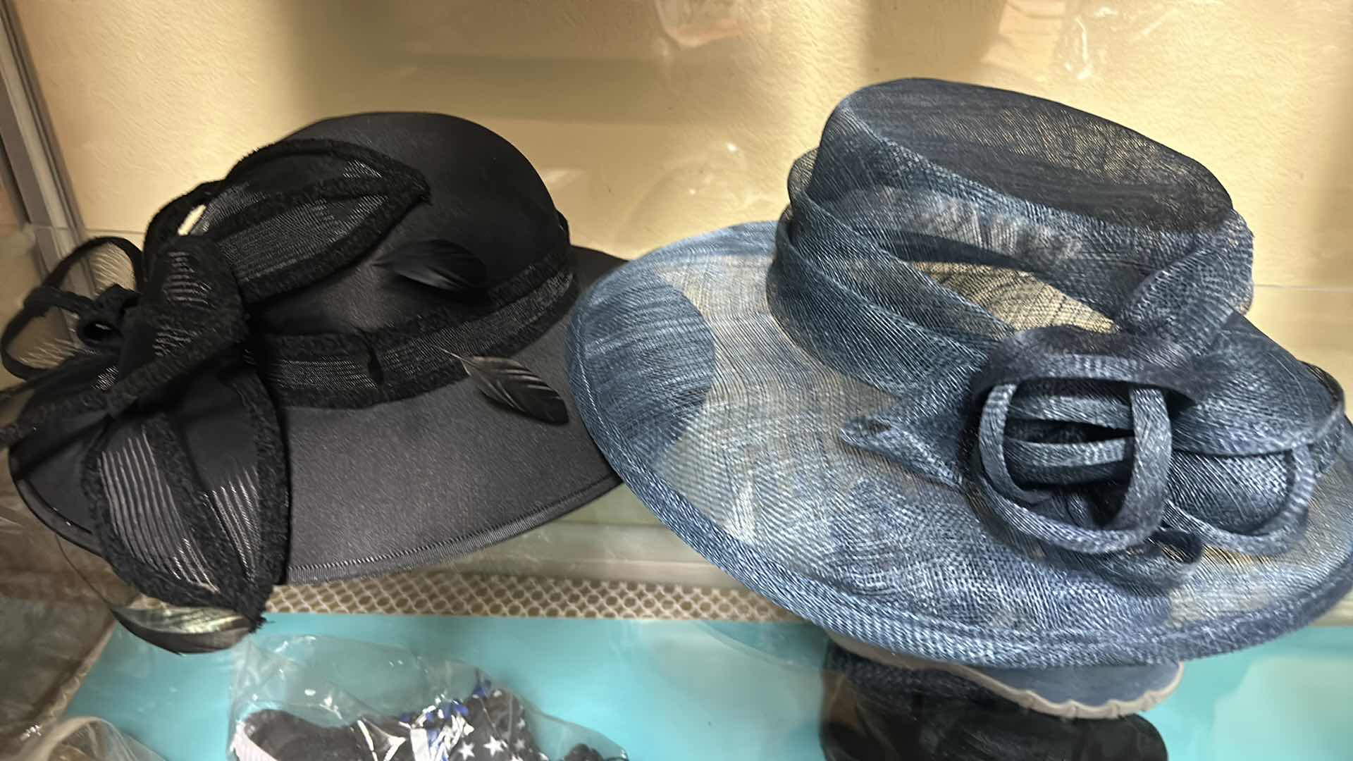 Photo 1 of 2 WOMENS HATS AND  1 HAT BOX