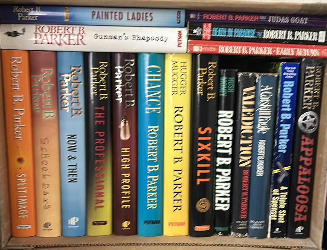 Photo 1 of 18 - PAPERBACK & HARDCOVER BOOKS BY ROBERT B PARKER