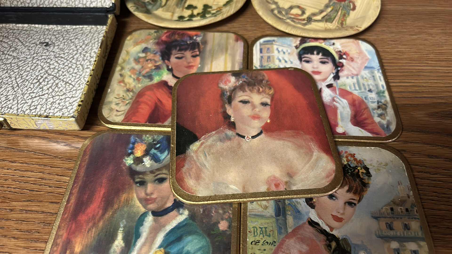 Photo 6 of 3 - VINTAGE COASTER SETS