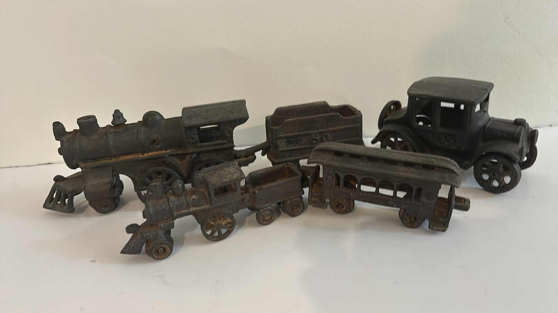 Photo 7 of VINTAGE METAL TRAINS & CAR