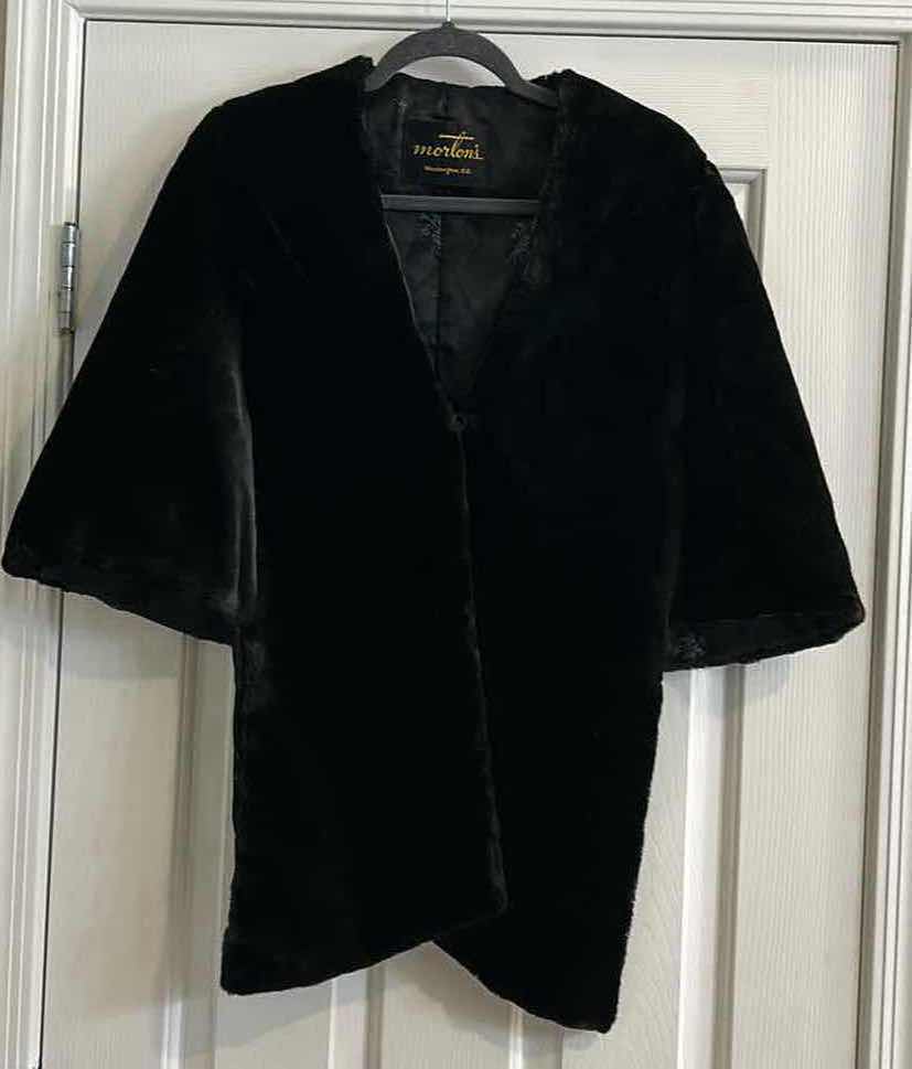 Photo 1 of WOMEN’S - MORTON’S WASHINGTON DC FUR CAPE FORMAL WEAR