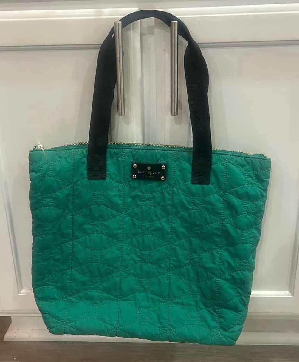 Photo 1 of KATE SPADE GREEN TOTE BAG