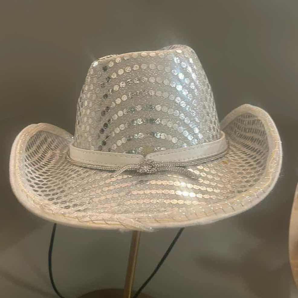 Photo 7 of NEW CUSTOM DESIGNED SPARKLING LIGHT COWGIRL “BRIDE” HAT