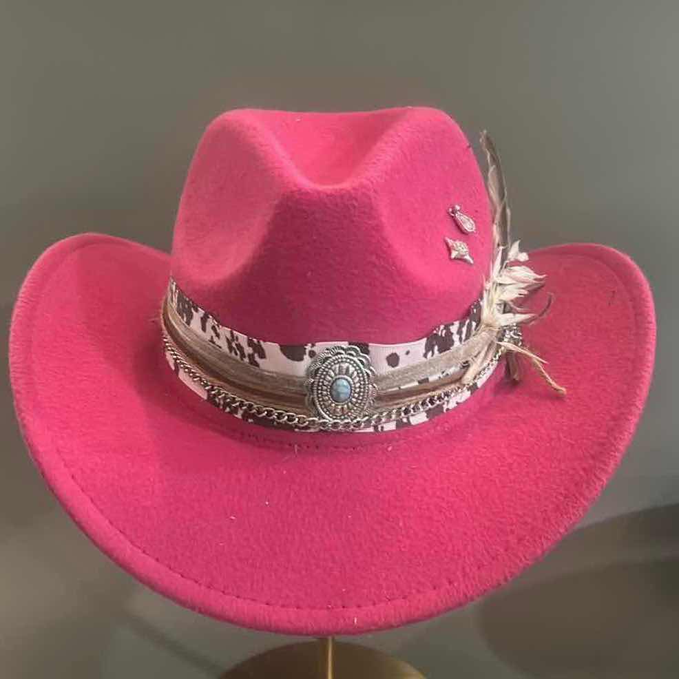 Photo 3 of NEW CUSTOM FELT COWGIRL HAT (ADJUSTABLE)