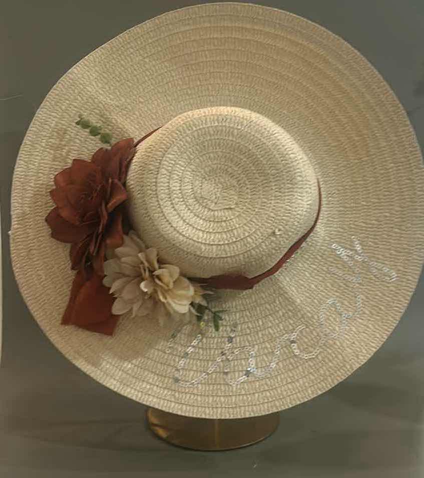 Photo 3 of NEW CUSTOM DESIGN STRAW SUNHAT