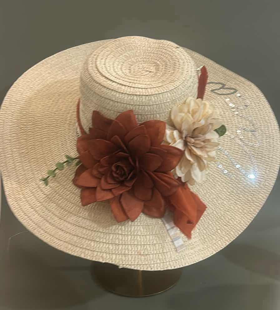 Photo 2 of NEW CUSTOM DESIGN STRAW SUNHAT