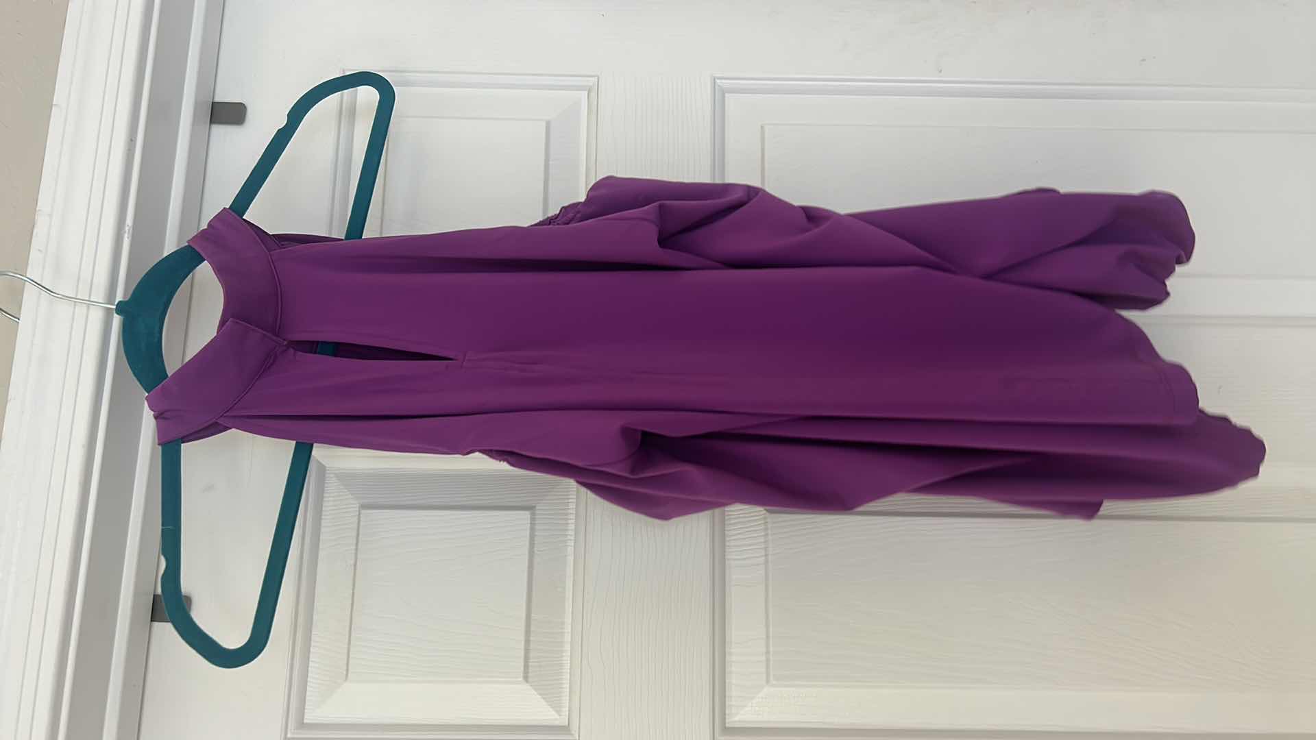 Photo 4 of NEW NO TAGS - WOMEN’S PURPLE, BOSTON PROPER, OFF THE SHOULDER BLOUSE SIZE MED