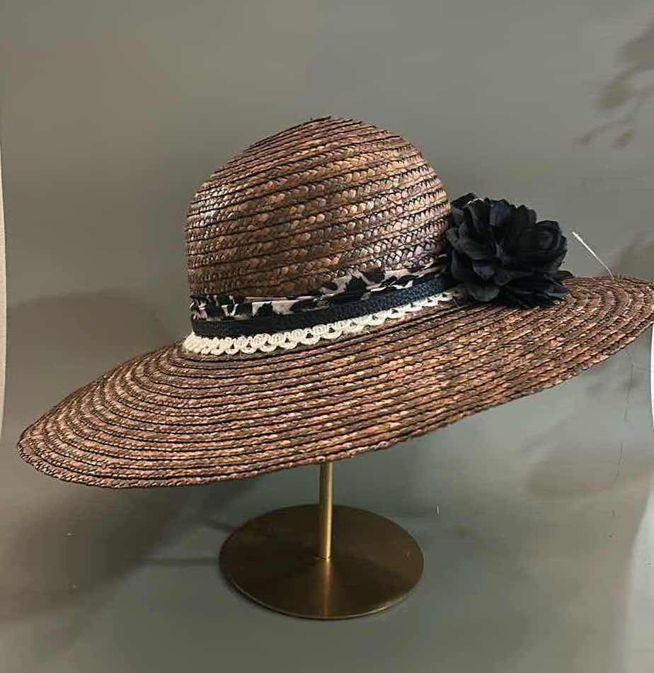 Photo 1 of NEW CUSTOM STRAW SUN HAT (ADJUSTABLE)