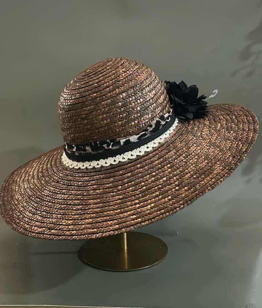 Photo 3 of NEW CUSTOM STRAW SUN HAT (ADJUSTABLE)