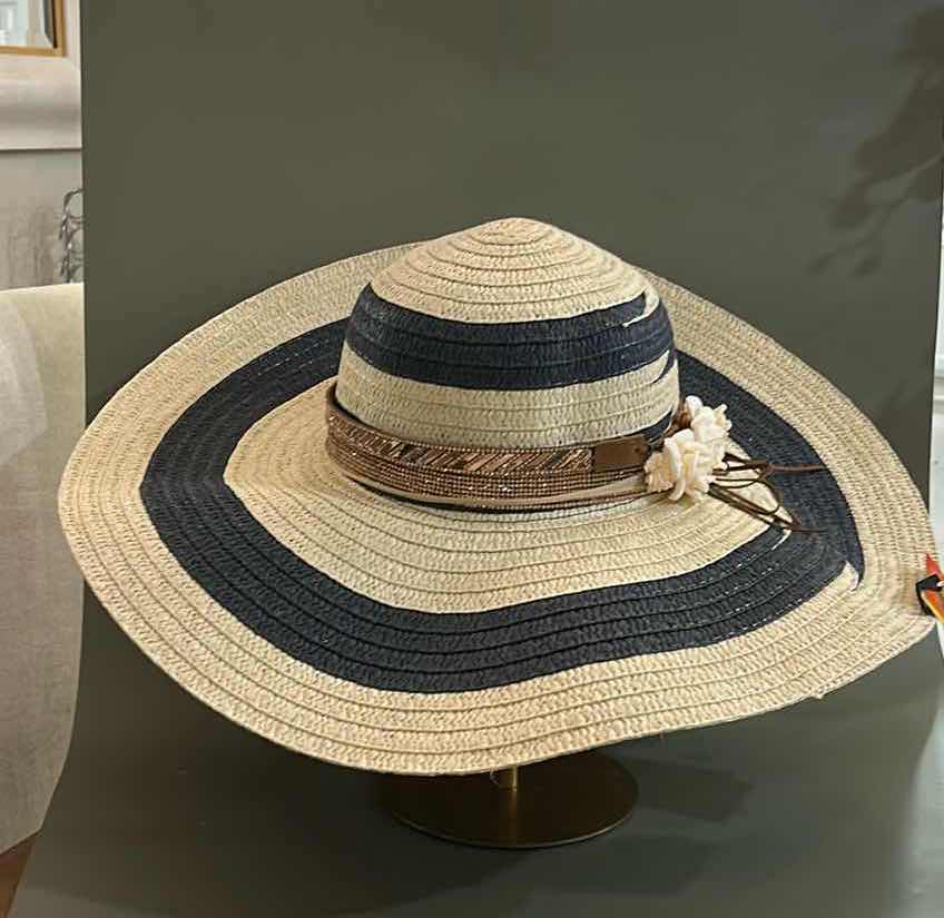 Photo 1 of NEW CUSTOM STRAW SPF50 SUN HAT (ADJUSTABLE)