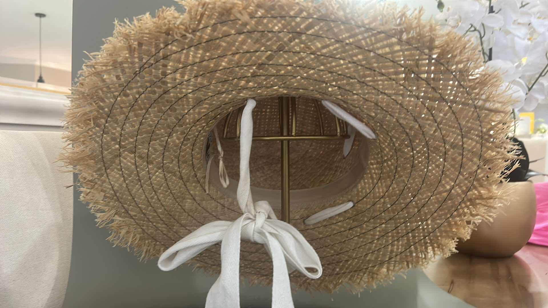 Photo 3 of WOMENS ADJUSTABLE STRAW HAT