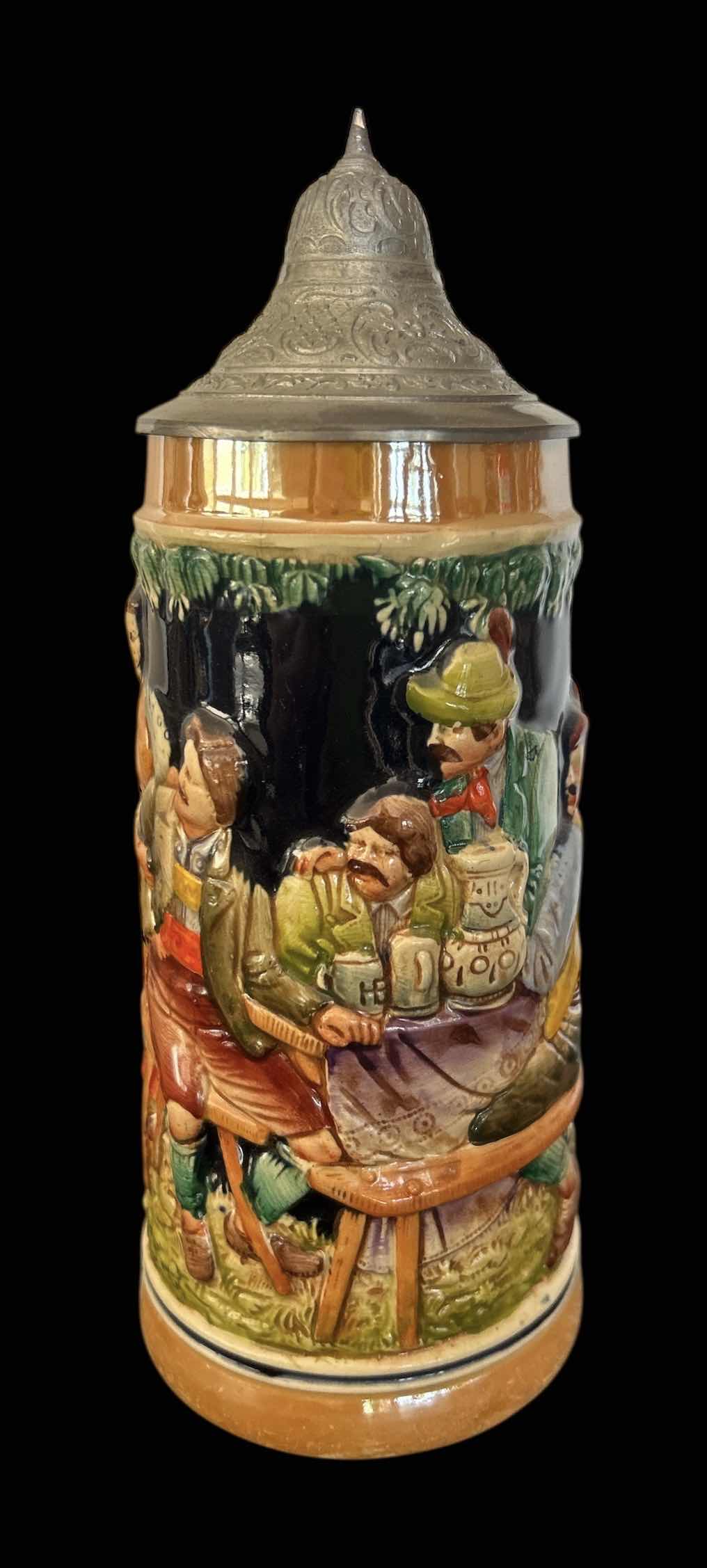 Photo 1 of GERMAN BEER STEIN H9.5”