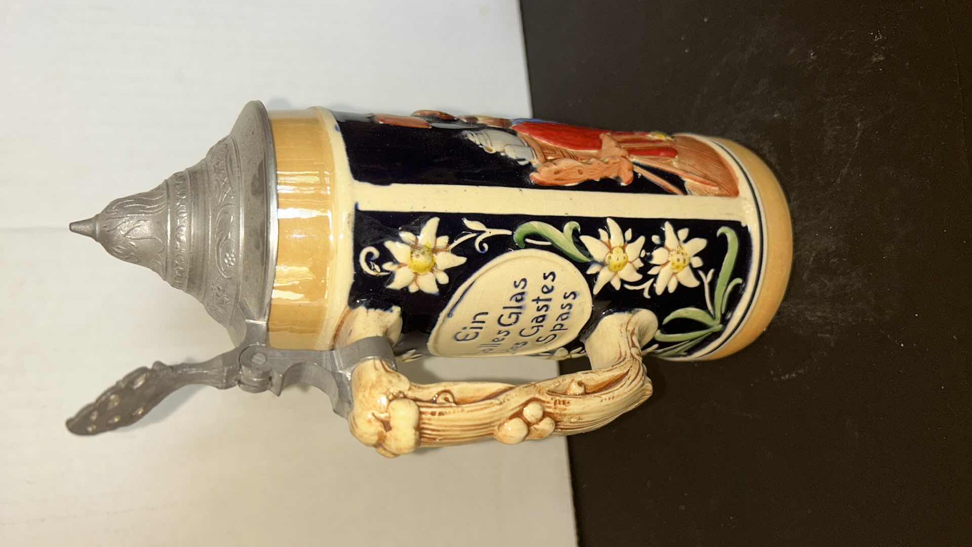 Photo 1 of GERMAN BEER STEIN H9.5”