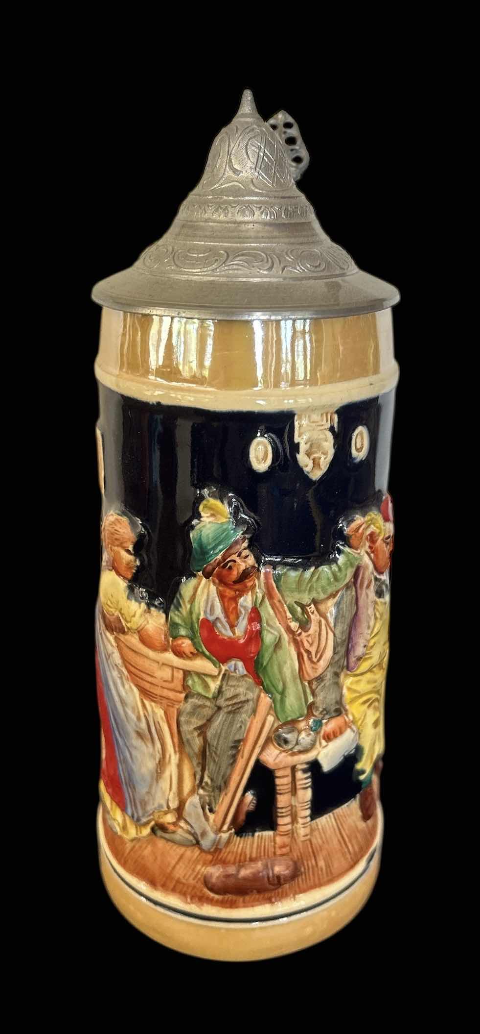 Photo 1 of GERMAN BEER STEIN H9.5”