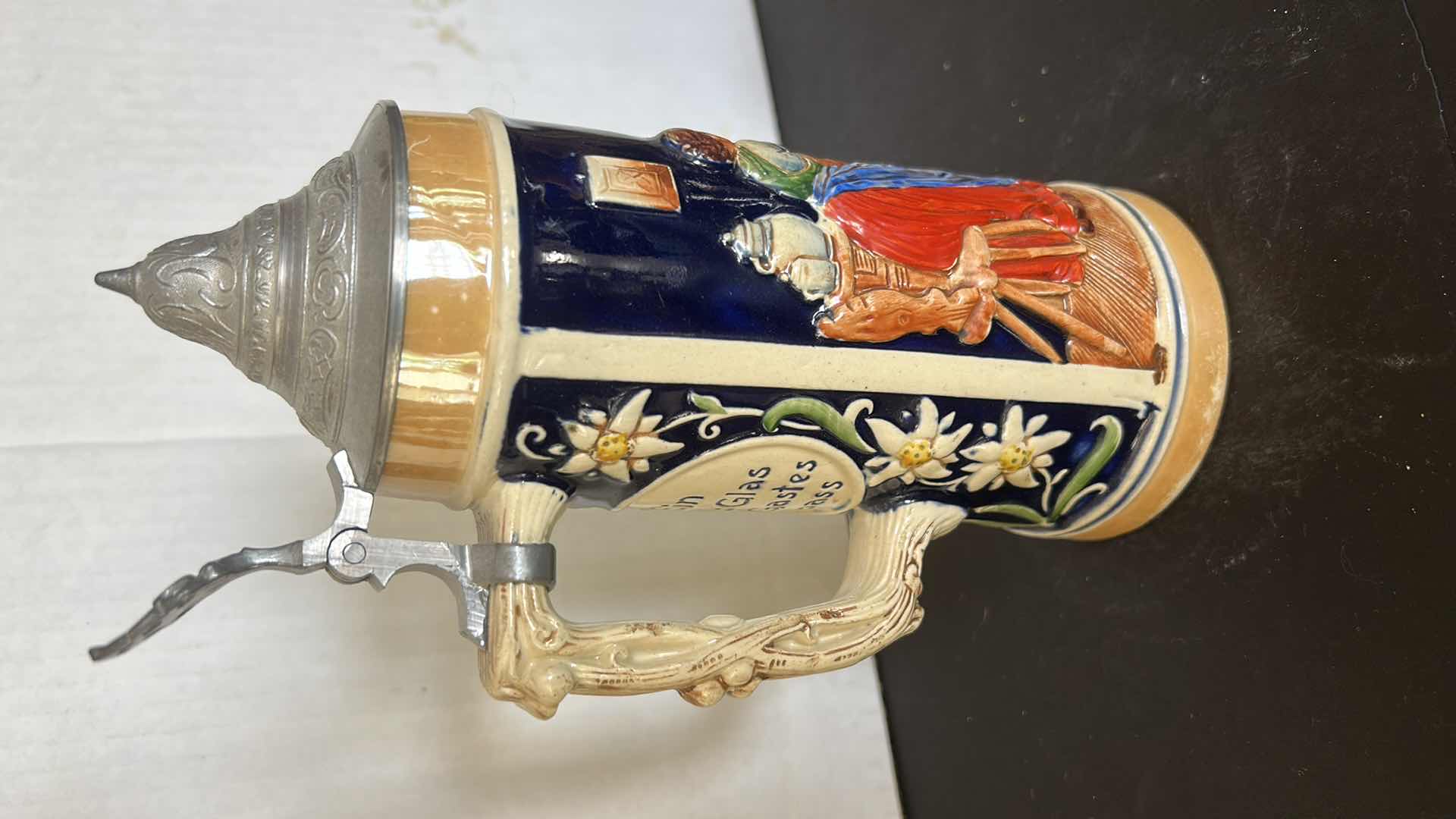 Photo 1 of GERMAN BEER STEIN H9.5”