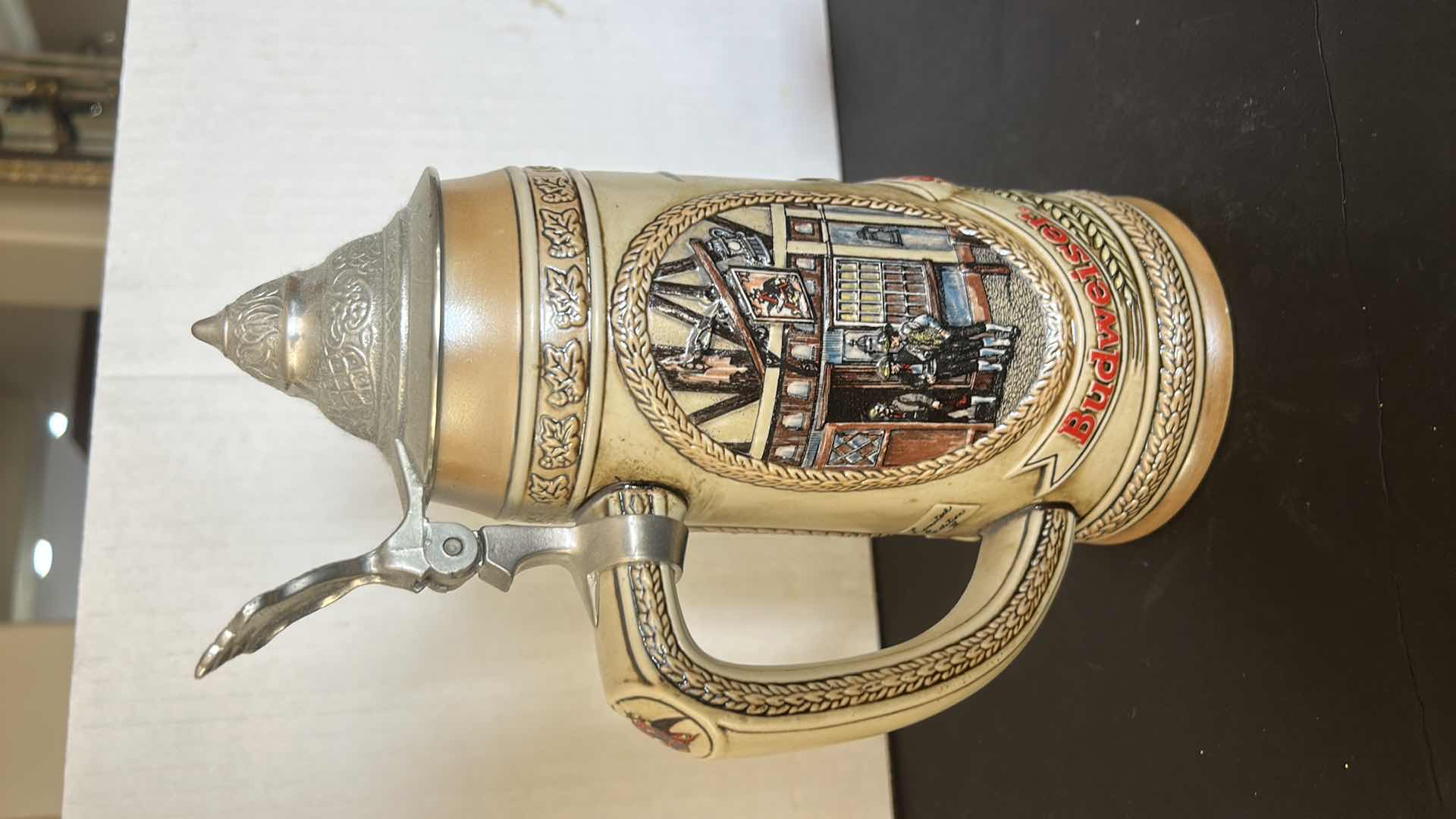 Photo 1 of LIMITED EDITION ANHEUSER BUSCH BEER STEIN H10”