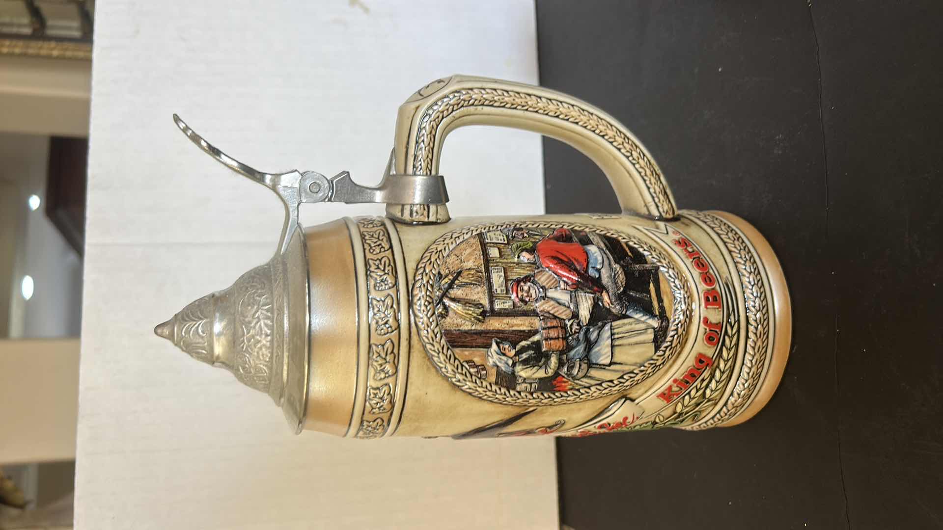 Photo 1 of LIMITED EDITION ANHEUSER BUSCH BEER STEIN H10”