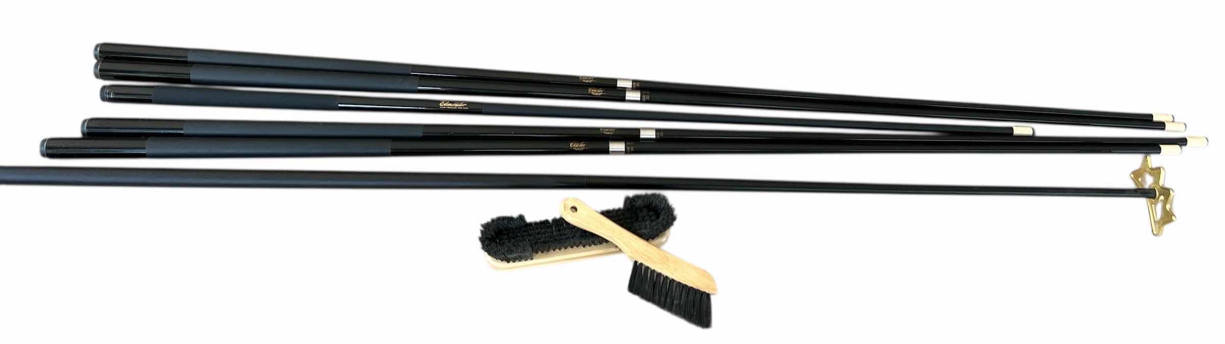 Photo 1 of POOL CUE  STICKS & POOL TABLE ACCESSORIES