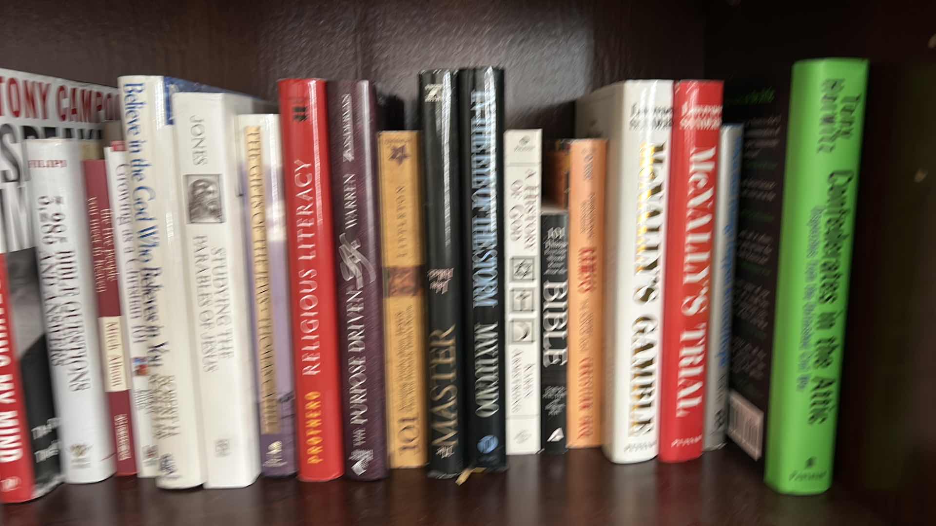 Photo 1 of CONTENTS OF SHELF-BOOKS-VARIOUS AUTHORS & TITLES