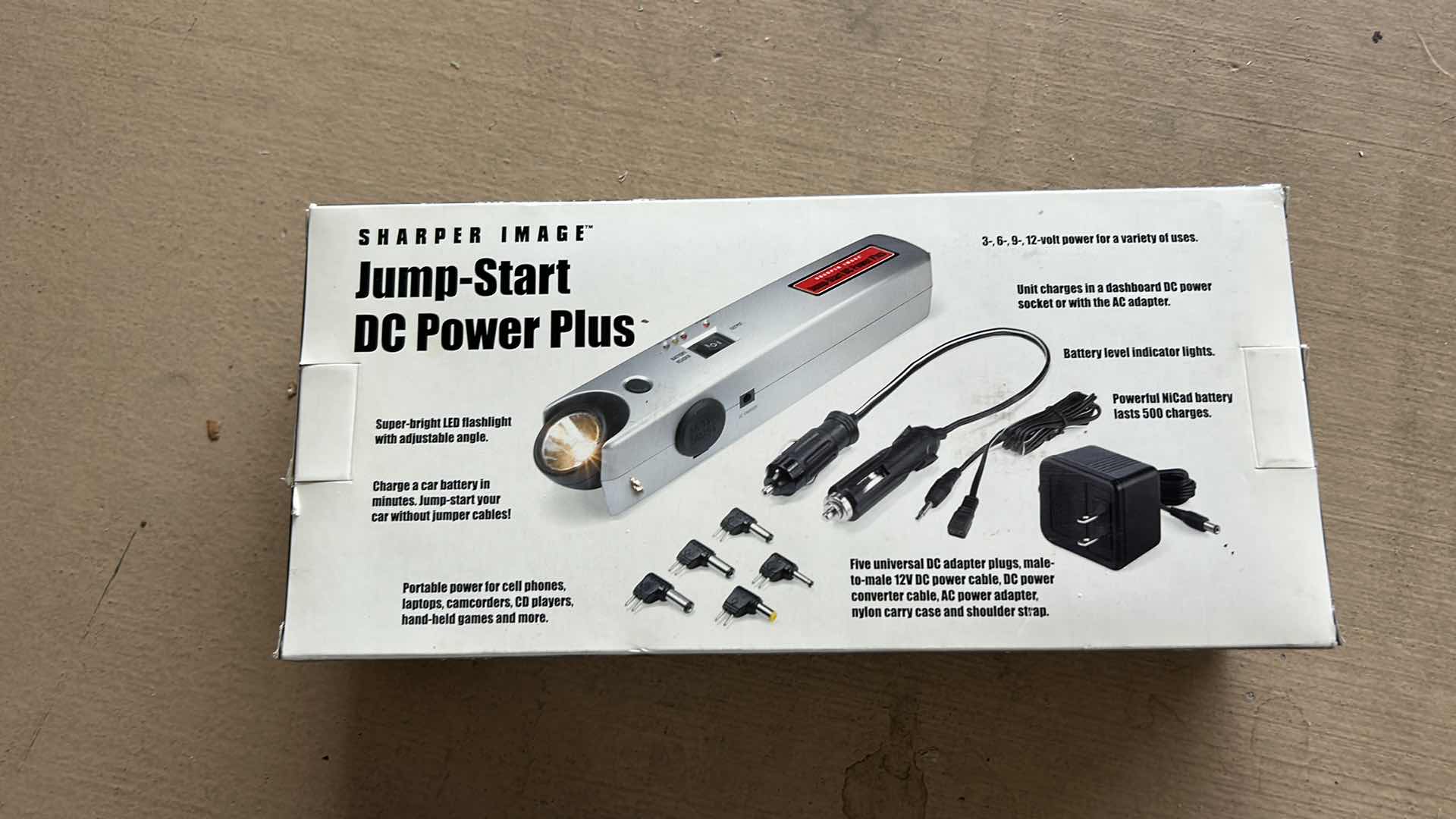 Photo 1 of SHARPER IMAGE JUMP START DC POWER PLUS