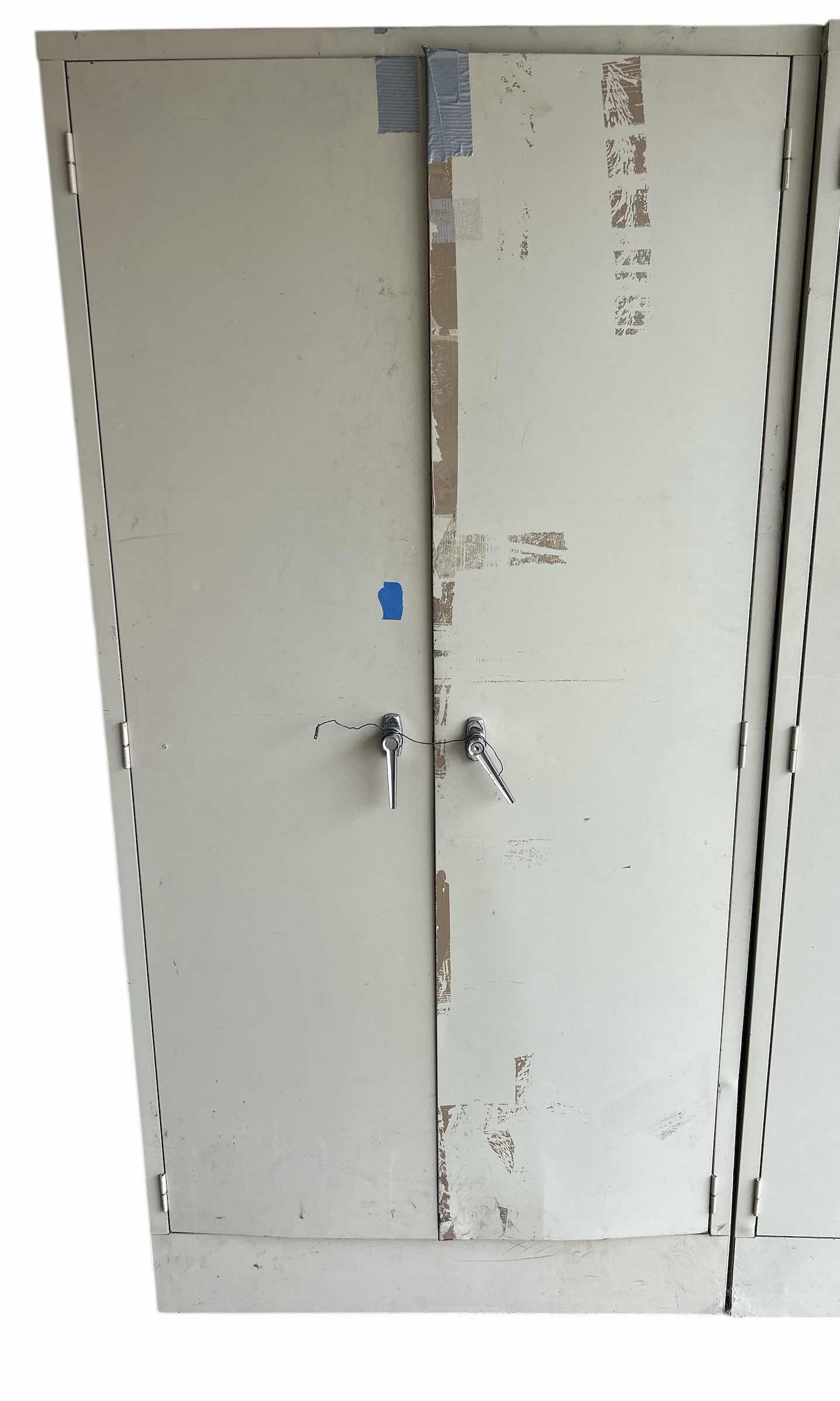 Photo 1 of METAL  GARAGE CABINET (CONTENTS NOT INCLUDED) 36” x 18” x 6’