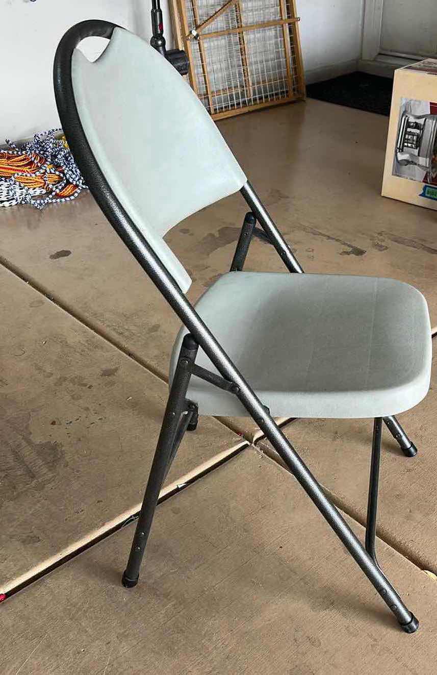 Photo 1 of 4 FOLDING CHAIRS