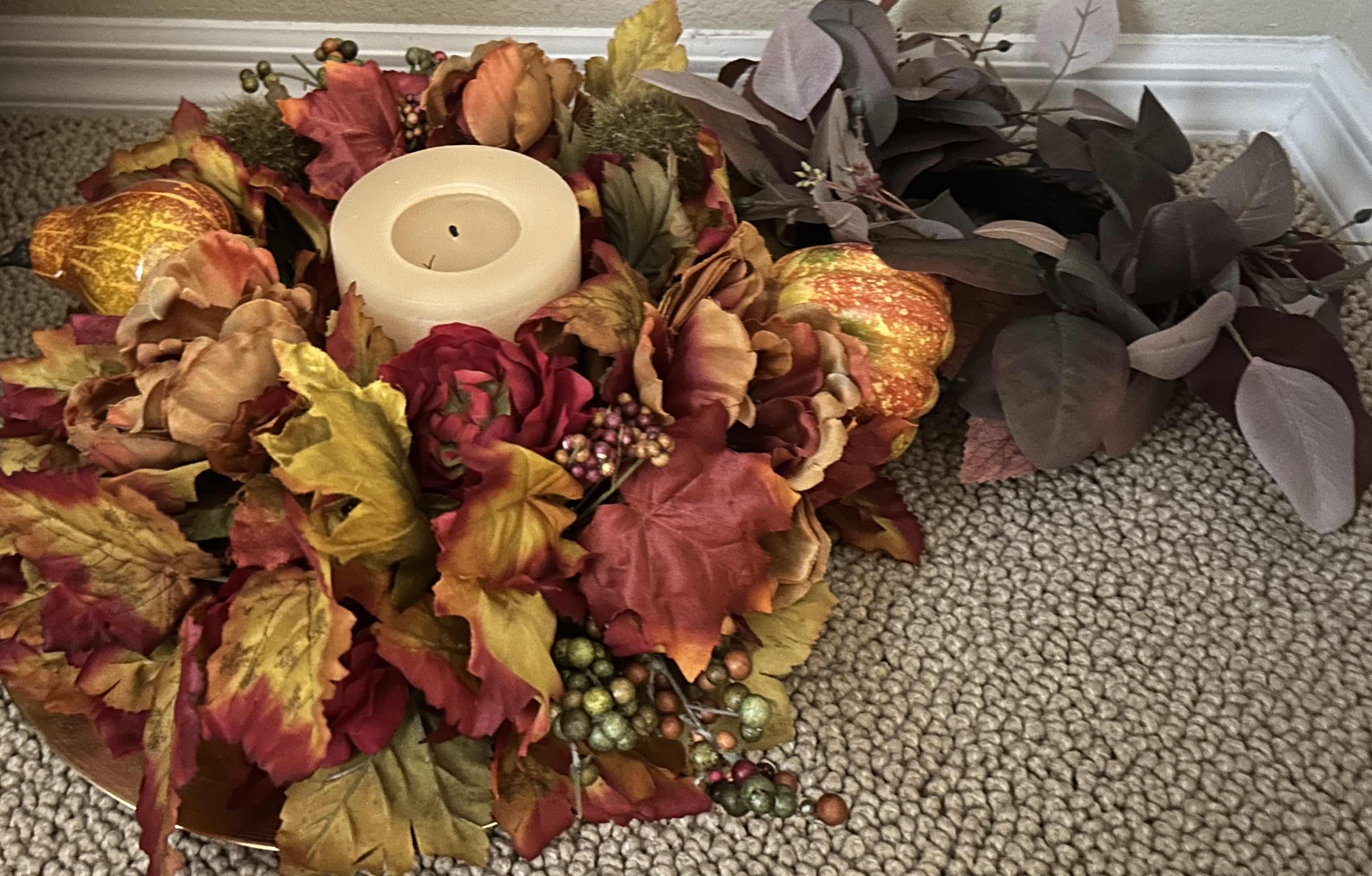 Photo 1 of HOLIDAY FAUX FLORAL ARRANGEMENTS (CHRISTMAS & FALL/THANKSGIVING)