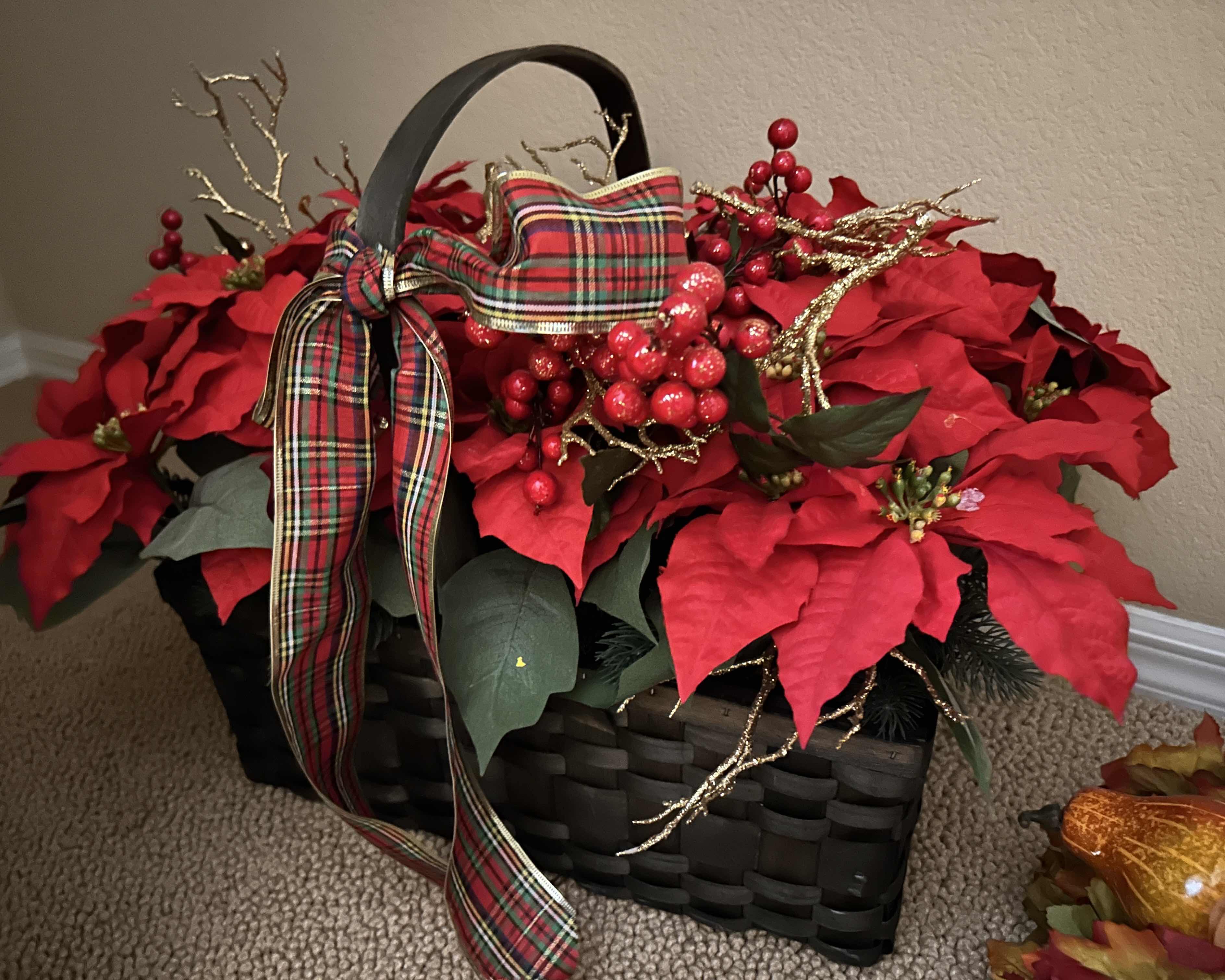 Photo 1 of HOLIDAY FAUX FLORAL ARRANGEMENTS (CHRISTMAS & FALL/THANKSGIVING)