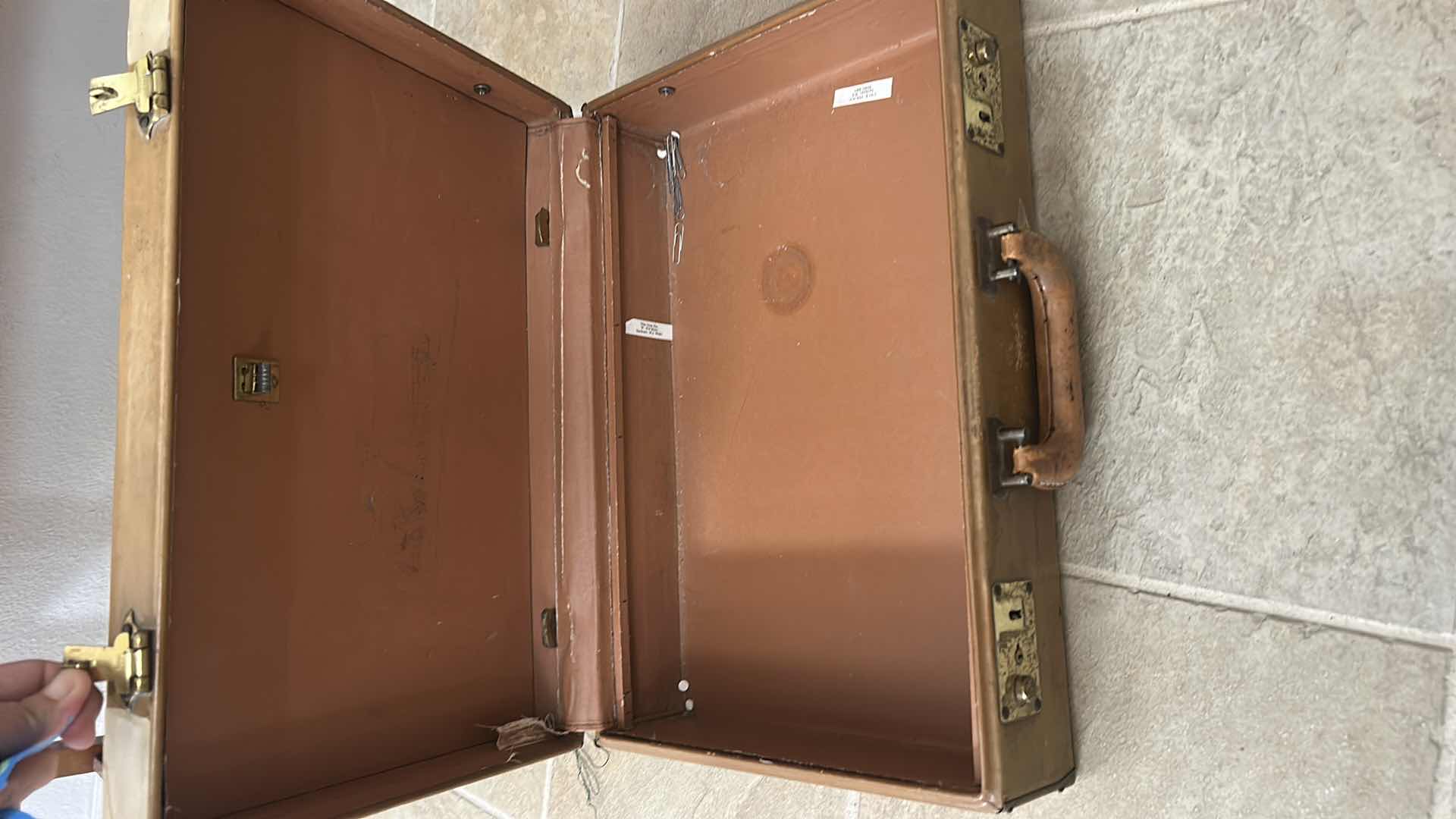 Photo 1 of VINTAGE BRIEFCASE/SMALL OVERNIGHT CASE