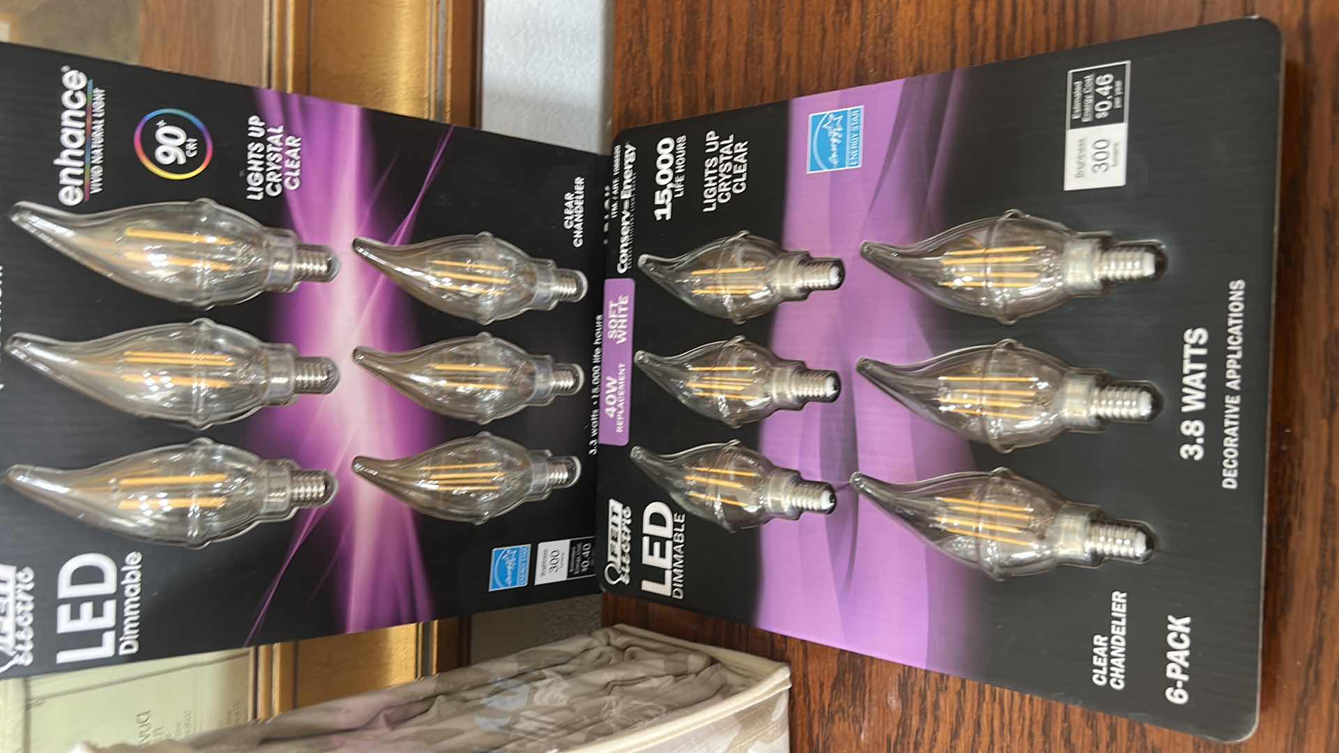 Photo 1 of HOUSEHOLD ITEMS- IRON, KING DUVET COVER, MAKEUP BRUSHES, LED BULBS