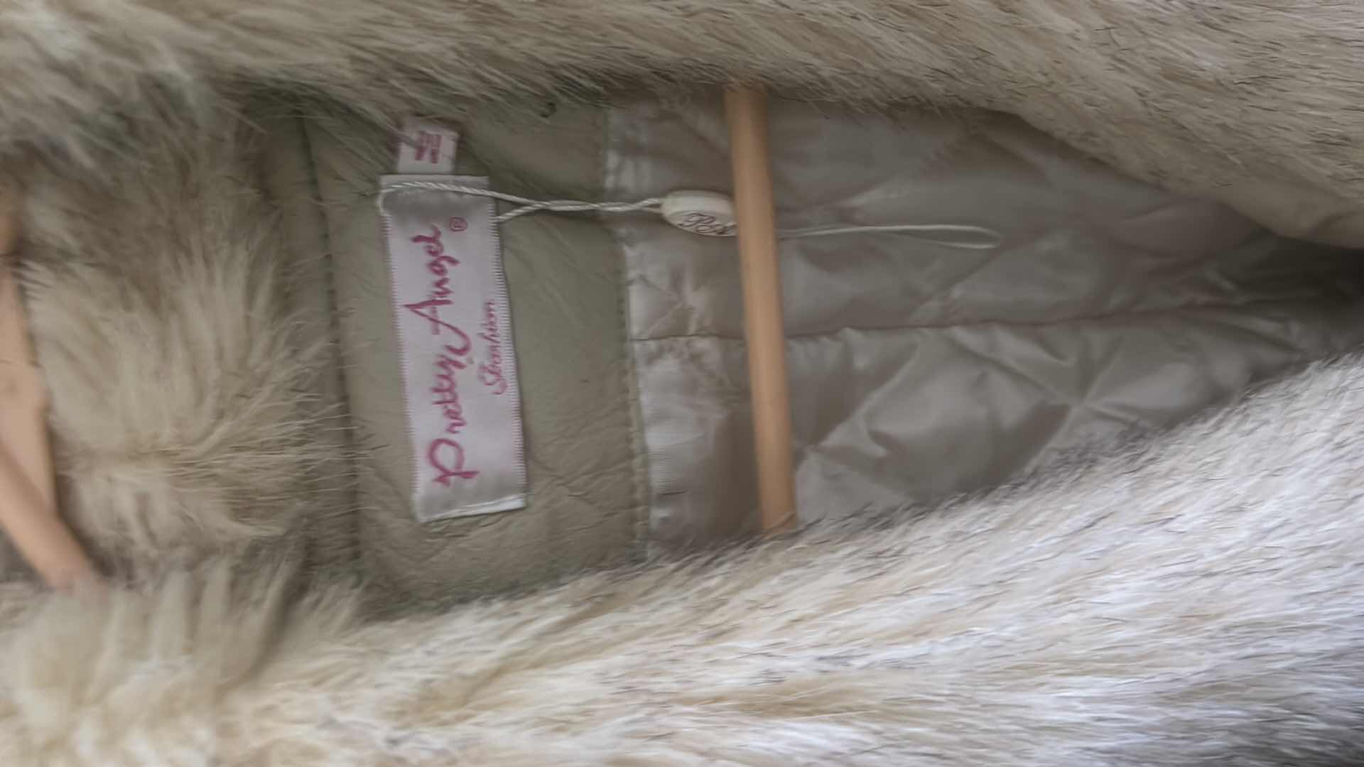Photo 1 of WOMENSWEAR- IVORY JACKET SIZE MED AND SHAWL SIZE L/XL