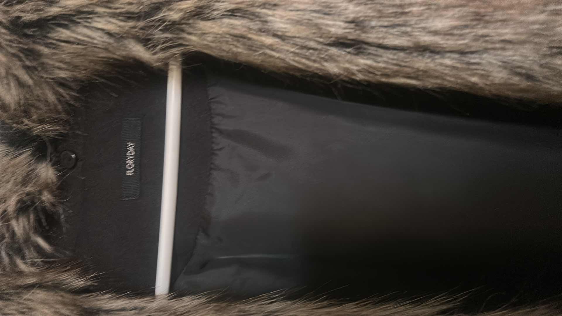 Photo 1 of WOMENSWEAR- FLORIDAY WRAP WITH FAUX FUR SIZE L/XL