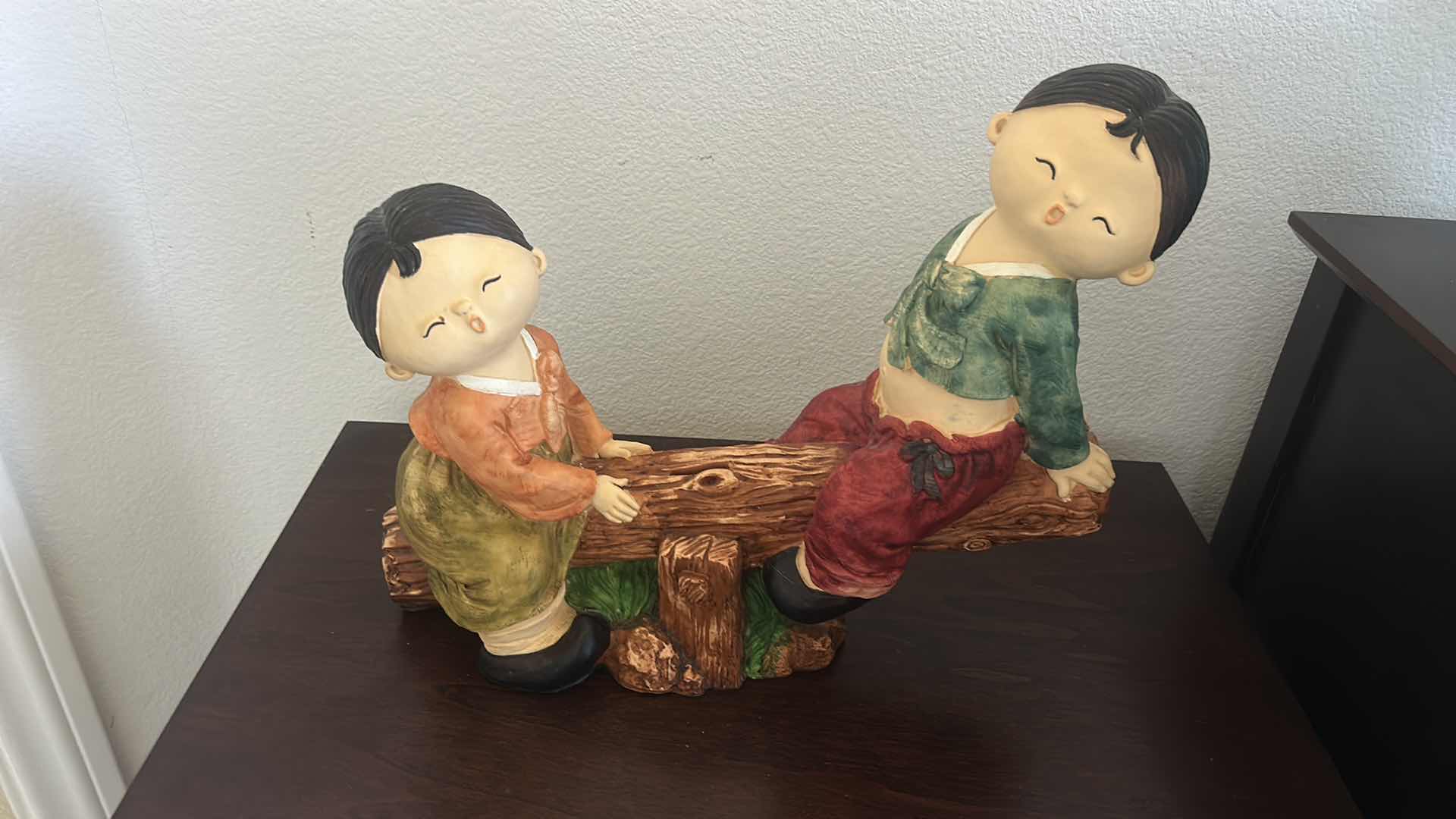 Photo 1 of PAINTED CERAMIC ASIAN INSPIRED BANK 15“ x H13“