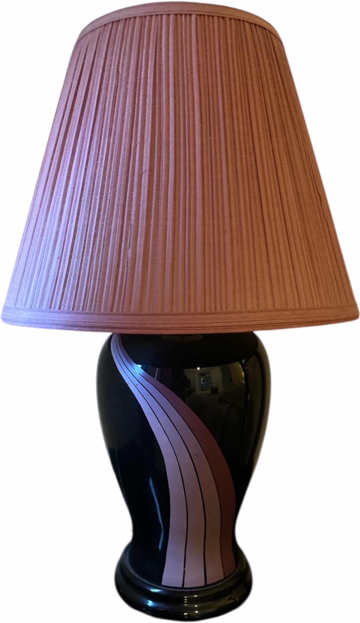Photo 1 of 2 ART DEGO TABLE LAMPS H27”