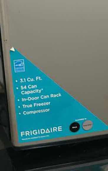 Photo 1 of SMALL FRIGIDAIRE FRIDGE 3.1 CU FT