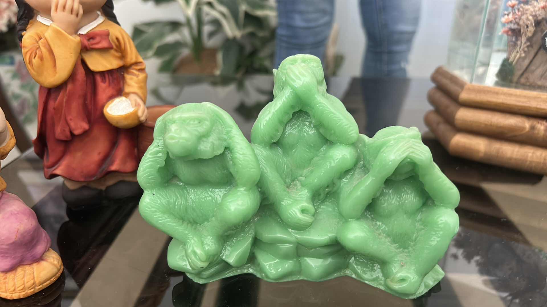 Photo 1 of 3 PC ASIAN DECOR (TALLEST H 7”)
