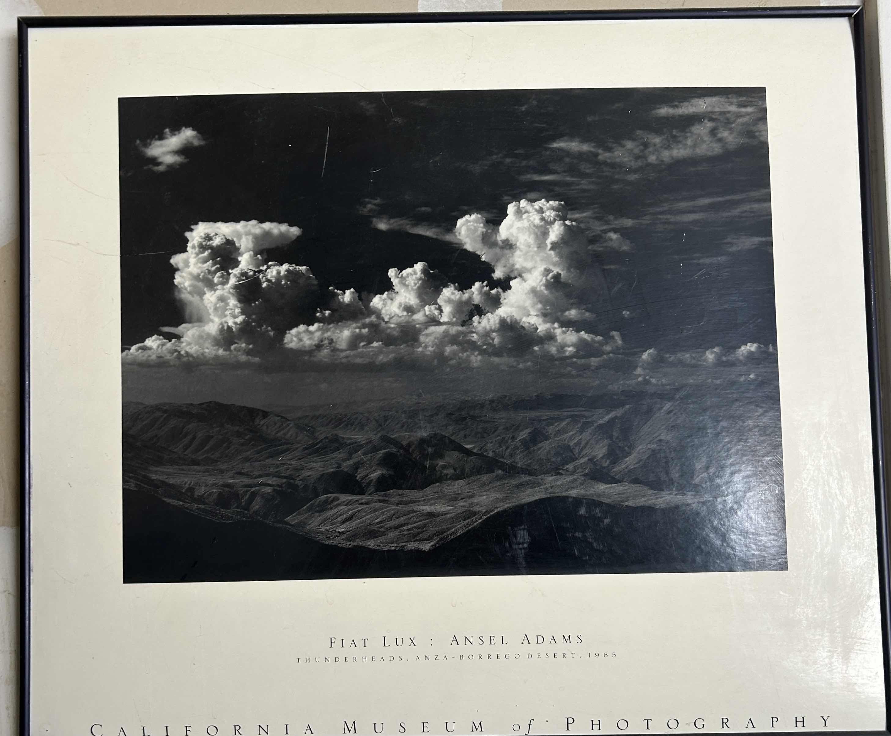 Photo 1 of ANSEL ADAMS PHOTOGRAPHY POSTER ARTWORK  28” x 2’- ANZA BORREGO