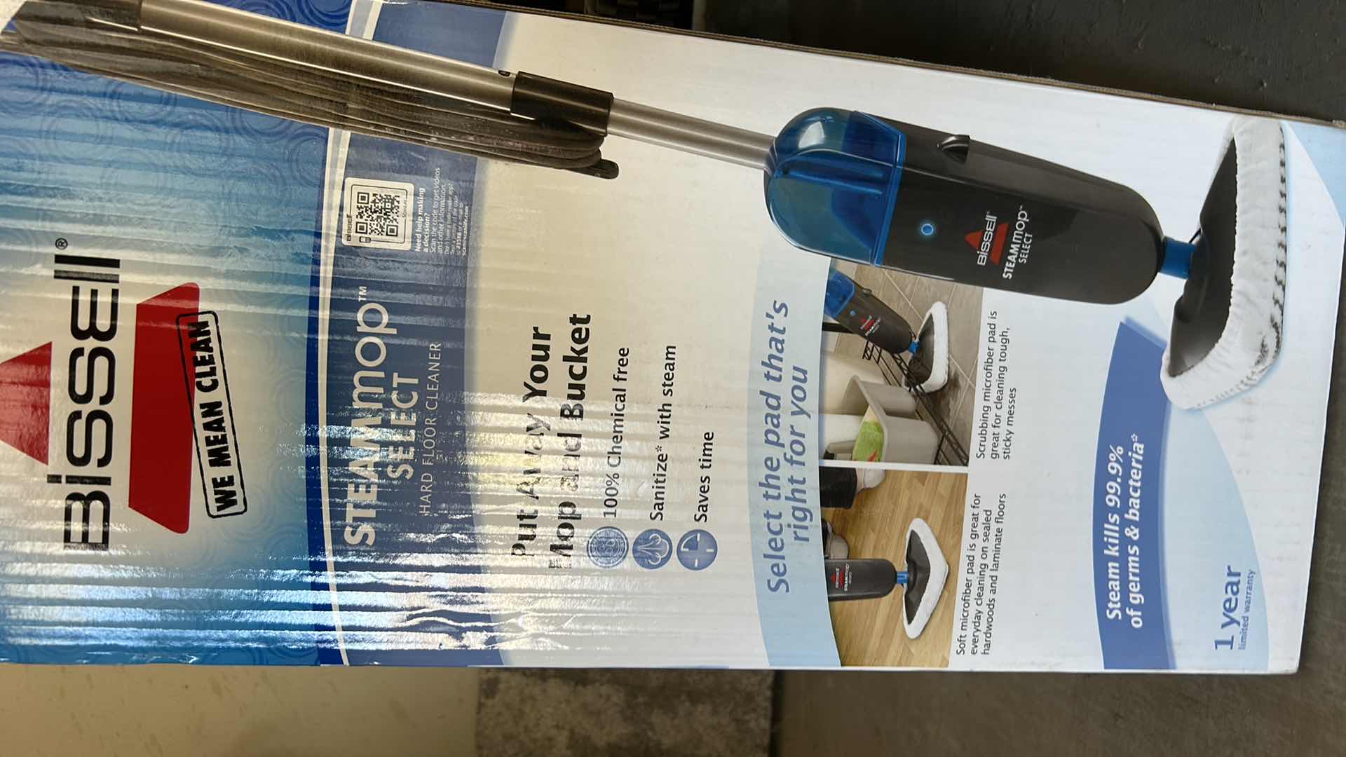 Photo 1 of NEW IN BOX BISSELL STEAM MOP