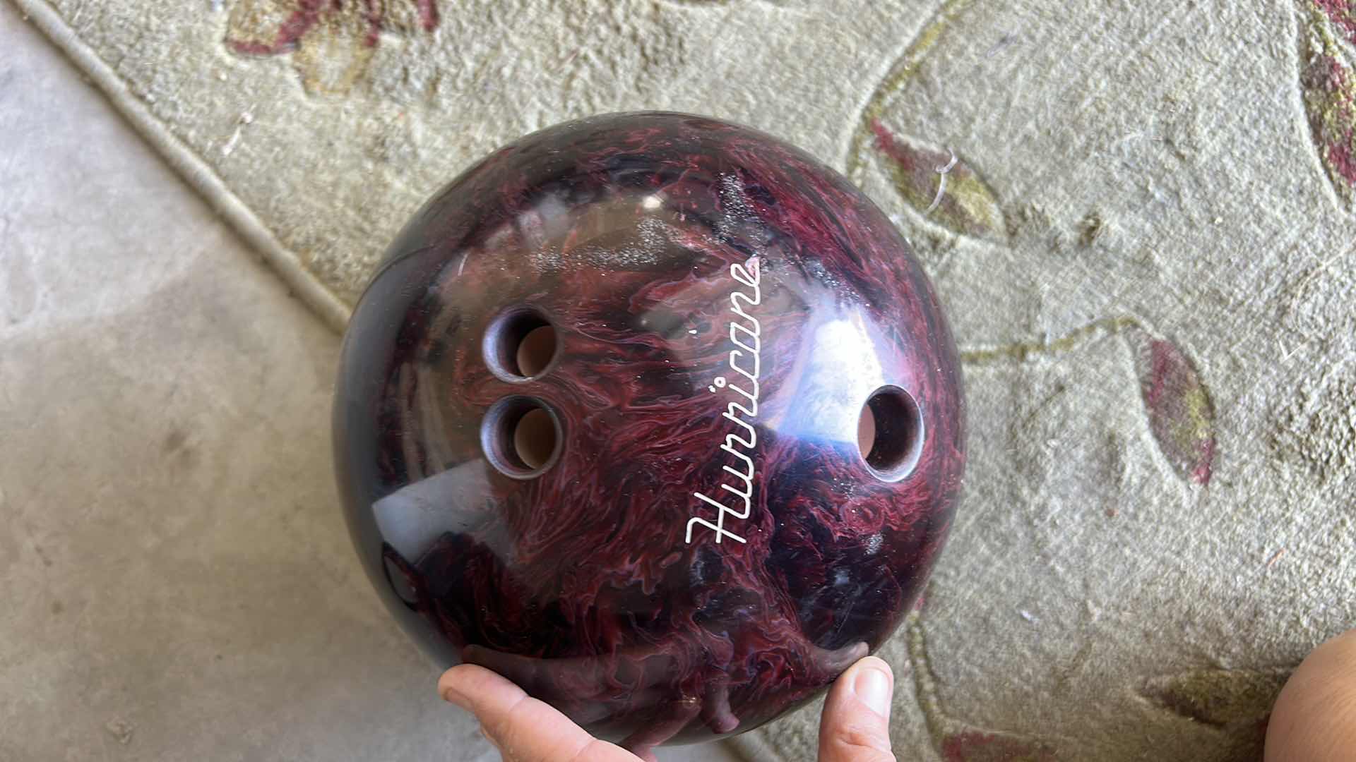 Photo 1 of BRUNSWICK ROLLING BOWLING CASE AND BOWLING BALL