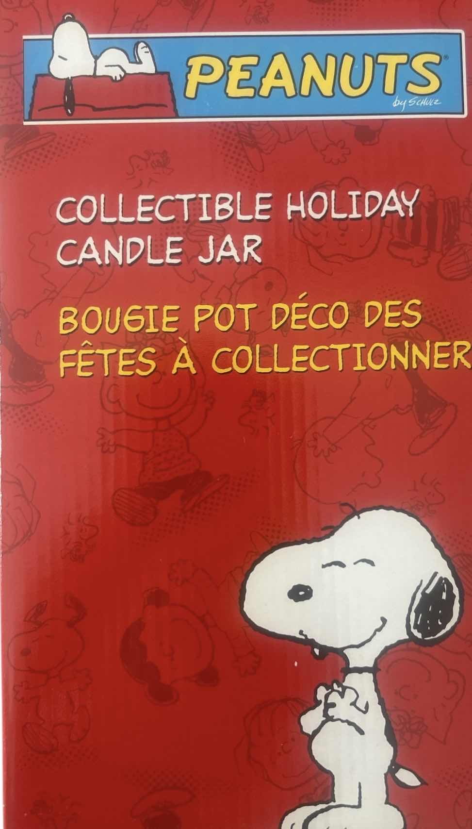 Photo 1 of NEW IN BOX PEANUTS HOLIDAY CANDLE JAR