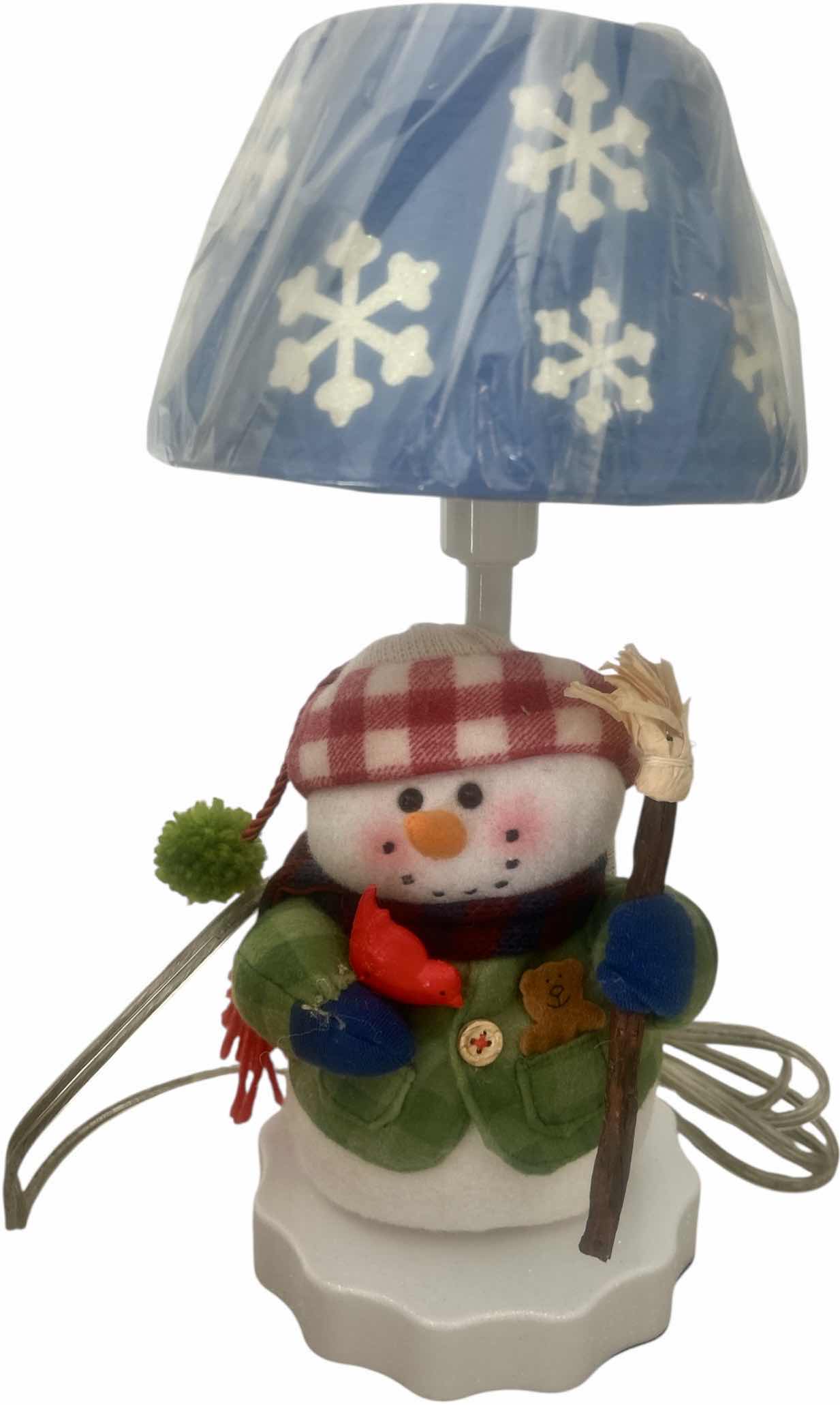 Photo 1 of NEW IN BOX SANTA LAMP H12.5”