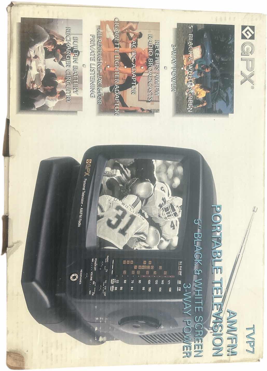 Photo 1 of GPX PORTABLE TELEVISION