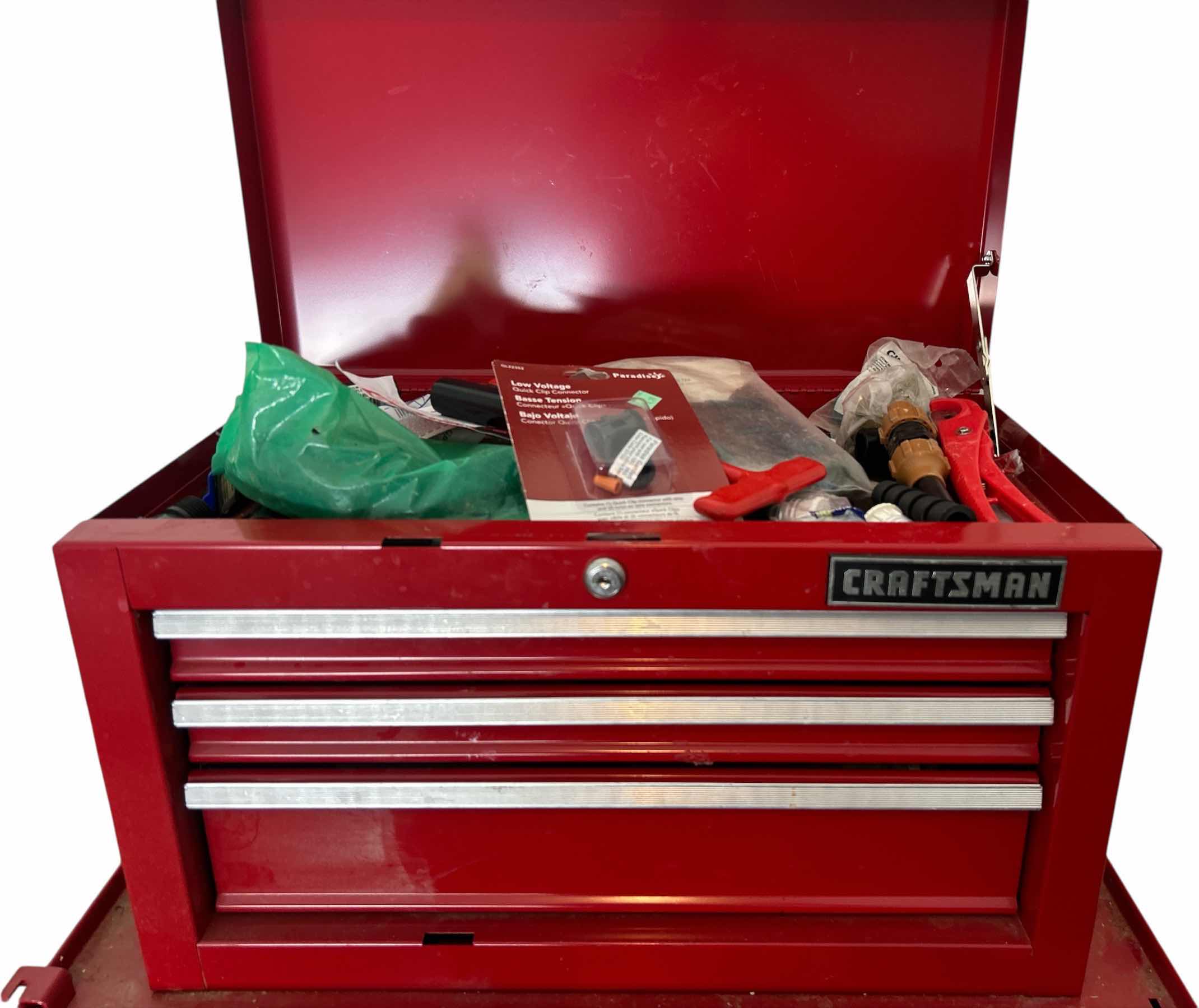 Photo 1 of CRAFTMAN TOOL BOX WITH TOOLS