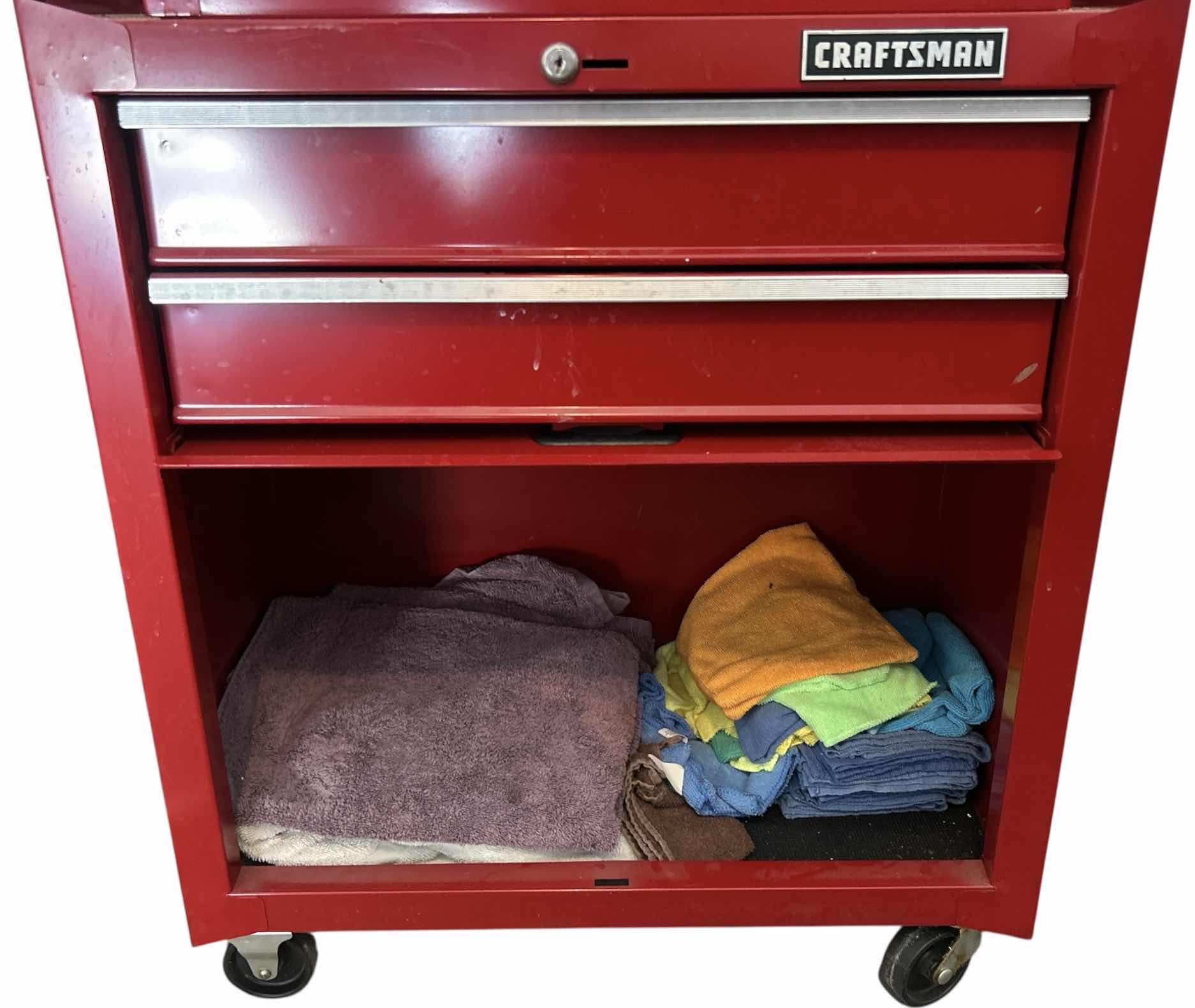 Photo 1 of CRAFTSMAN TOOL BOX WITH CONTENTS