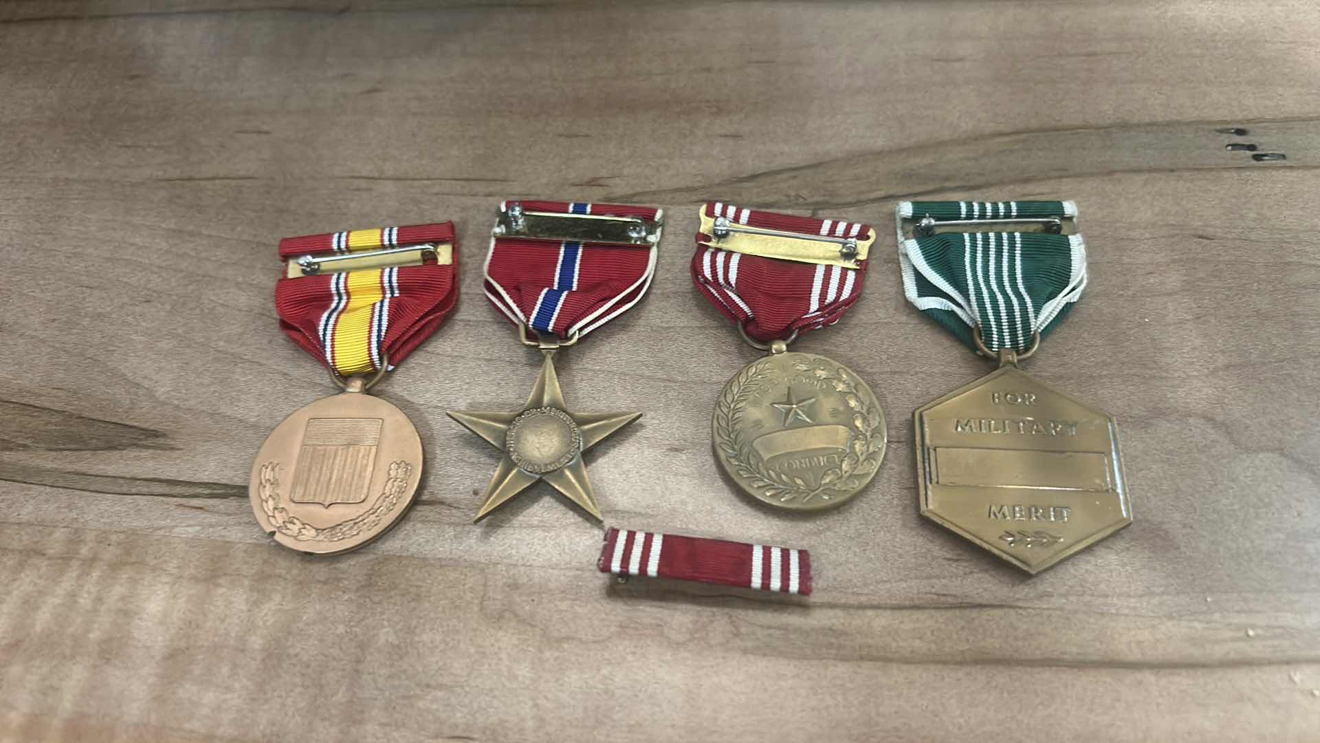 Photo 1 of MILITARY SERVICE METALS