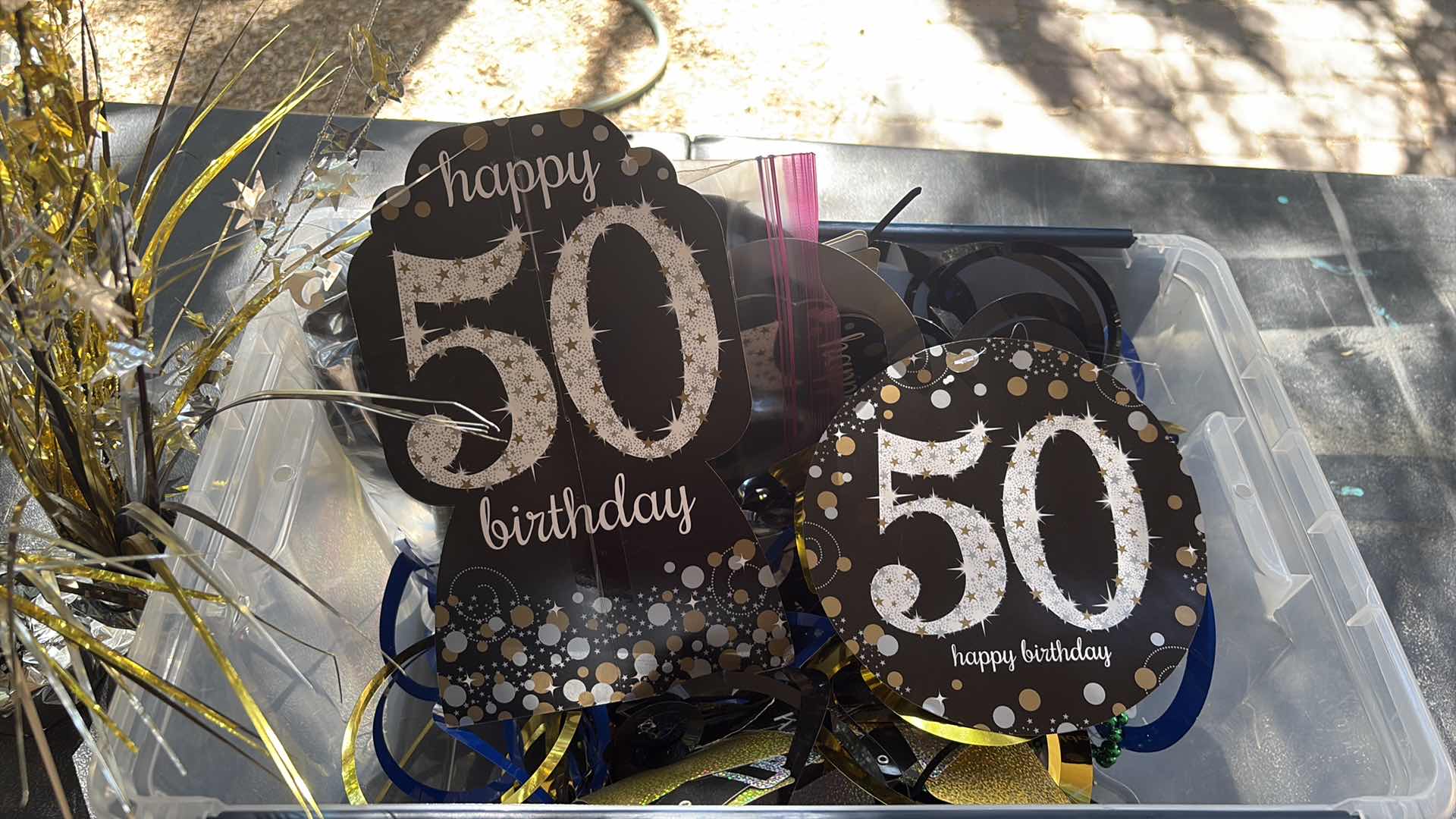 Photo 1 of 50TH BIRTHDAY DECORATIONS