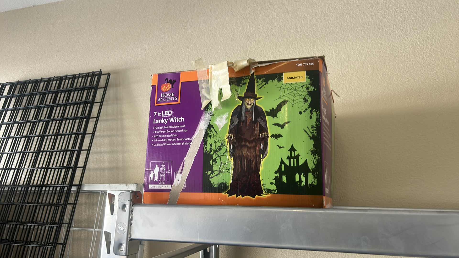 Photo 1 of 7 FOOT LED LANKY ANIMATED WITCH