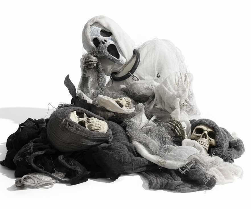 Photo 1 of TOTE- SCARY HALLOWEEN DECORATIONS