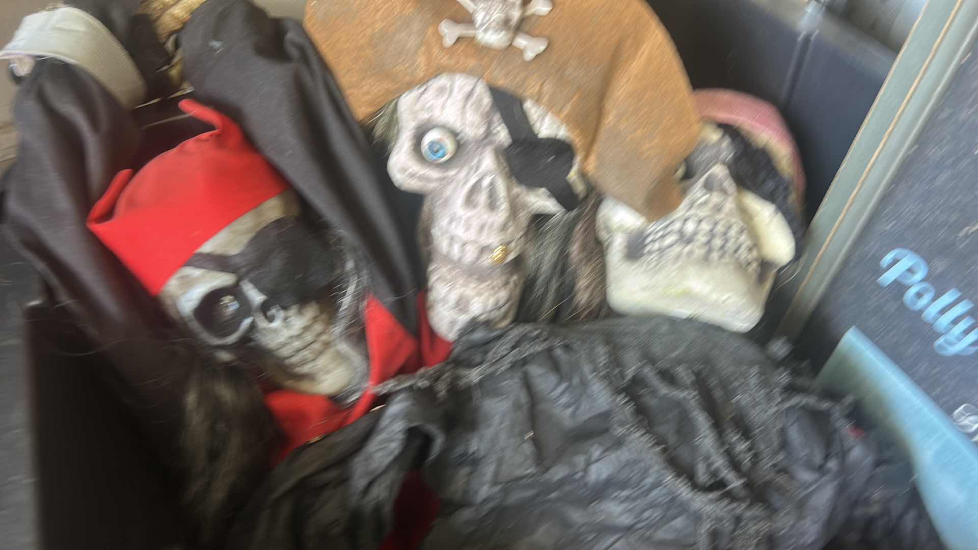 Photo 1 of TOTE- SCARY HALLOWEEN DECORATIONS