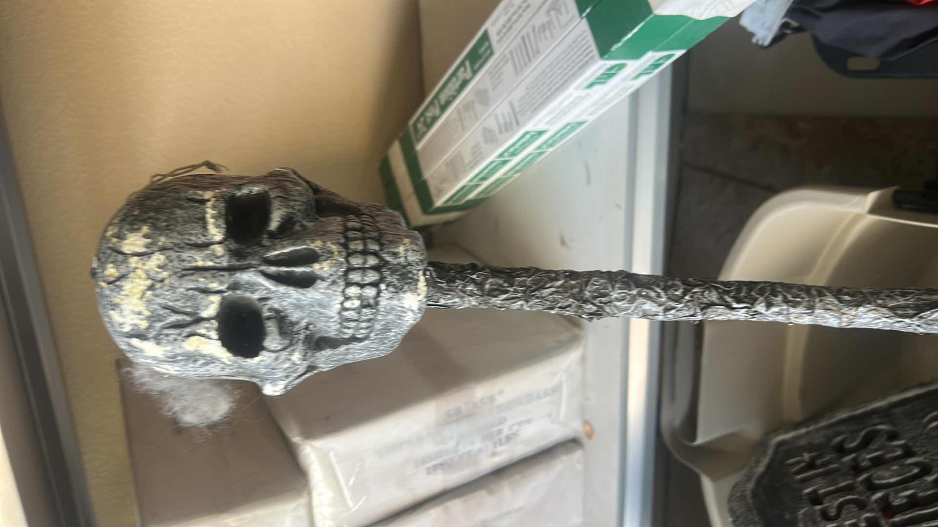 Photo 1 of TOTE- SCARY HALLOWEEN DECORATIONS